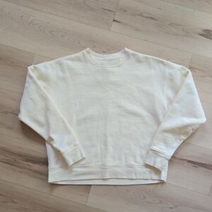 Girlfriend Collective Cream Sweatshirt